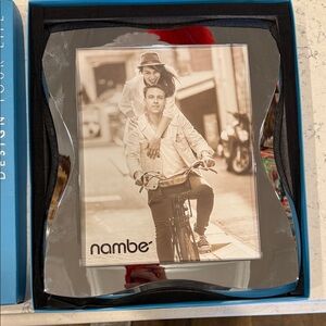 Nambe Wavy Silver Photo Frame 8x10